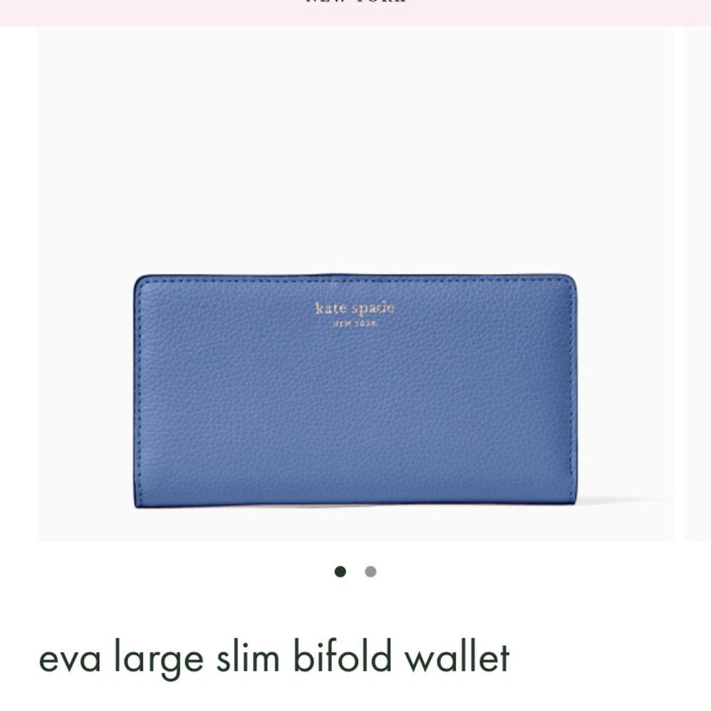 Kate Spade Eva Large Slim Bifold Wallet